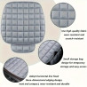 Universal ComfortFit Oval Car Seat Cushion - Seat Cushions - Soft, Breathable, Anti-Slip, Lightweight, Portable