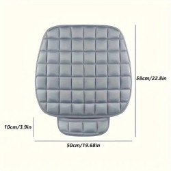 Universal ComfortFit Oval Car Seat Cushion - Seat Cushions - Soft, Breathable, Anti-Slip, Lightweight, Portable