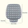 Universal ComfortFit Oval Car Seat Cushion - Seat Cushions - Soft, Breathable, Anti-Slip, Lightweight, Portable